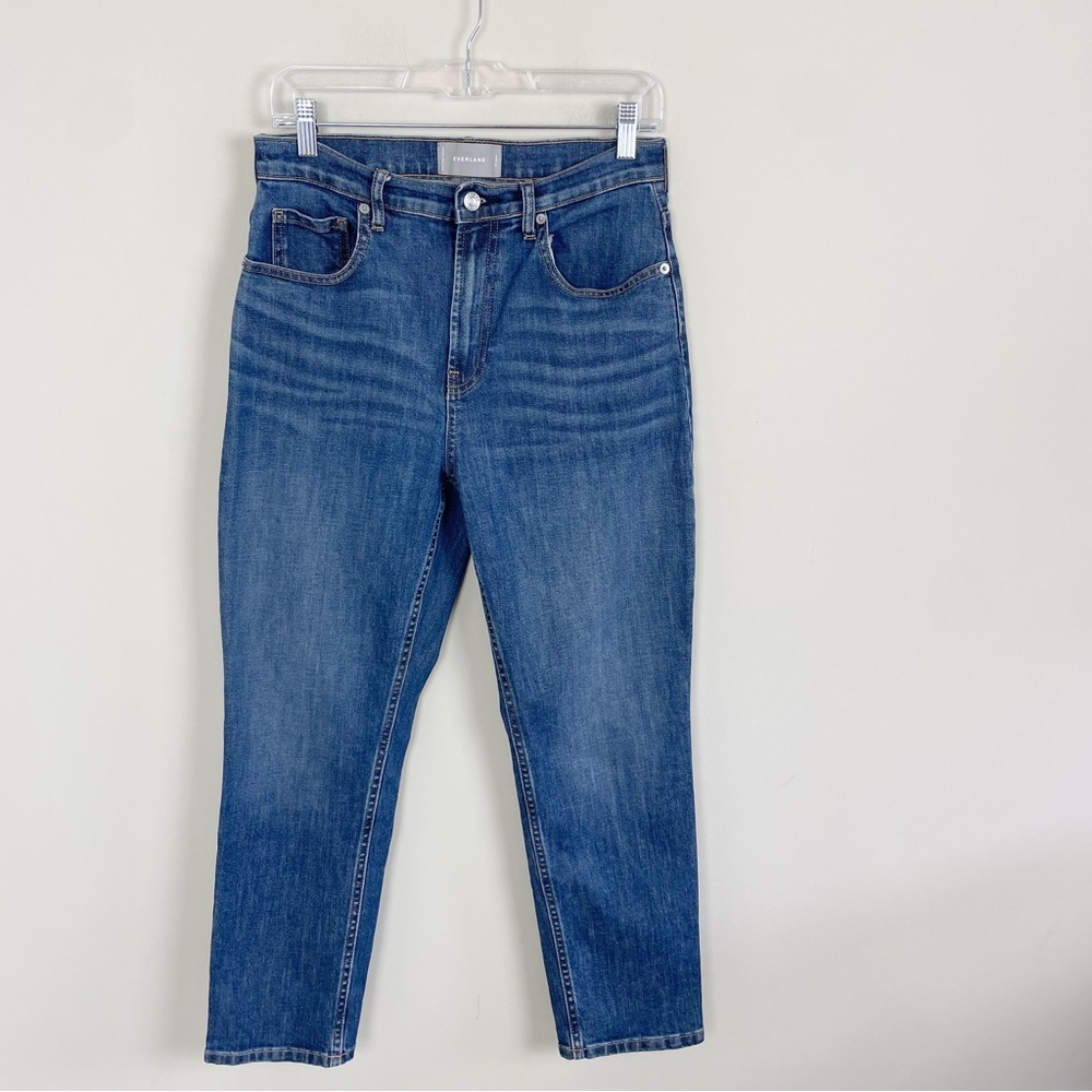 EVERLANE High Waist Ankle Straight Jeans Size 29
